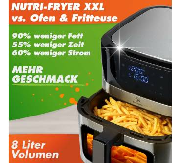 Produktbild Nutrilovers Nutri-Fryer Edelstahl XXL