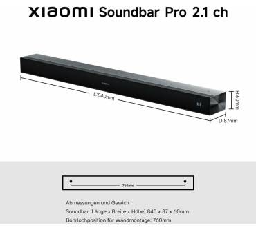 Produktbild Xiaomi Soundbar Pro 2.1ch