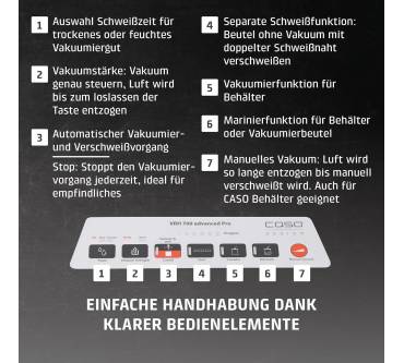 Produktbild Caso VRH 700 advanced Pro