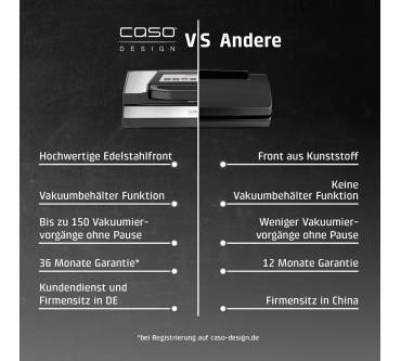 Produktbild Caso VRH 700 advanced Pro