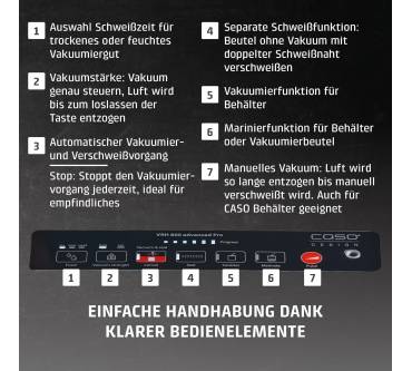 Produktbild Caso VRH 800 advanced Pro