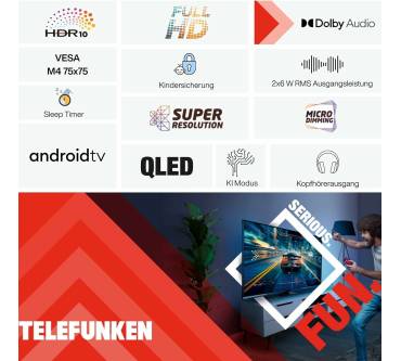 Produktbild Telefunken D32Q751X2CW