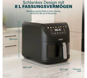 Produktbild Princess SlimFry Airfryer 8L 182257