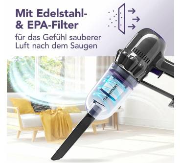 Produktbild Clean Maxx 2in1 Handstaubsauger & Bodenstaubsauger (15059)
