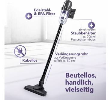 Produktbild Clean Maxx 2in1 Handstaubsauger & Bodenstaubsauger (15059)