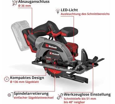 Produktbild Einhell TP-CS 18/136-C Li BL