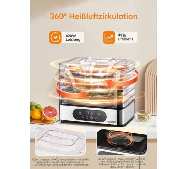 Produktbild Fohere Dörrautomat Edelstahl