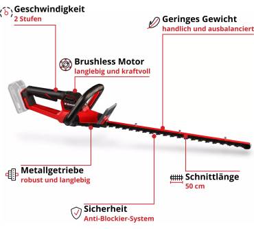 Produktbild Einhell GP-CH 18/50 Li BL