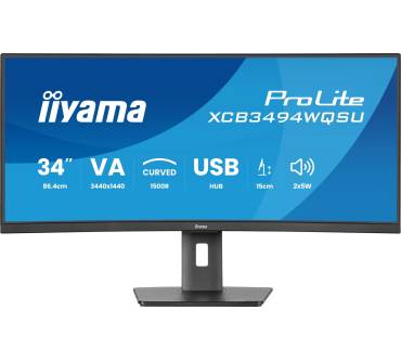 Produktbild Iiyama ProLite XCB3494WQSU-B1