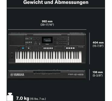 Produktbild Yamaha PSR-E483