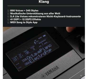 Produktbild Yamaha PSR-E583