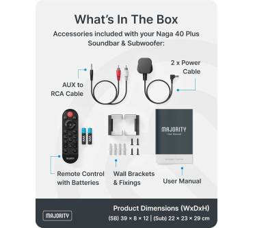 Produktbild Majority Naga 40 Plus