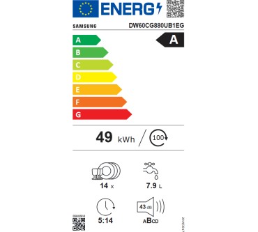 Produktbild Samsung DW60CG880UB1EG DW8700B