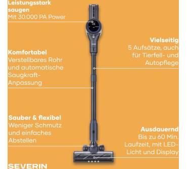 Produktbild Severin S-Power Olymp Pro Pet & Car HV 7196