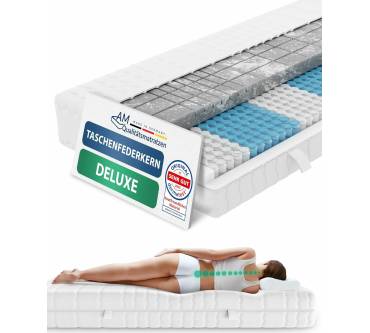 Produktbild AM-Qualitätsmatratzen 3D Deluxe Taschenfederkernmatratze