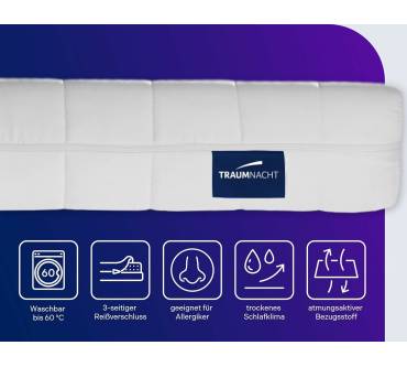 Produktbild Traumnacht Orthopädische 7-Zonen Tonnentaschenfederkernmatratze (16 cm)