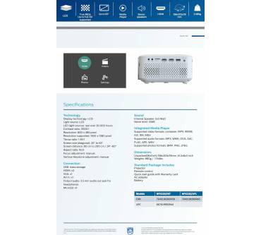 Produktbild Philips NeoPix 100