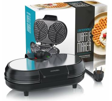 Produktbild Arendo Waffle Maker Herzwaffeln