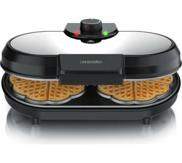 Produktbild Arendo Waffle Maker Herzwaffeln