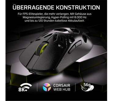 Produktbild Corsair Sabre v2 Pro Wireless MG