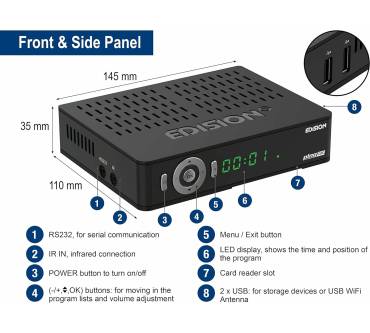Produktbild Edision Ping T2/C
