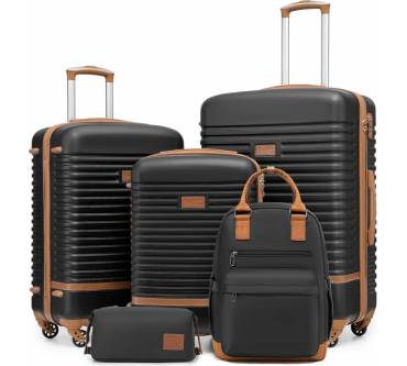 Produktbild Coolife Koffer-Set 5tlg ABS Hartschale DE96