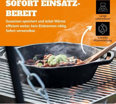 Produktbild Petromax Feuerpfanne mit Henkeln