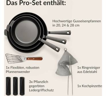 Produktbild Stur Gusseisenpfanne Pro-Set