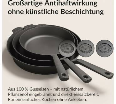 Produktbild Stur Gusseisenpfanne Pro-Set