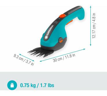 Produktbild Gardena Akku-Gras- und Strauchschere ClassicCut Li (9885-20)