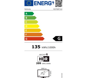 Produktbild Samsung GQ75QEF1
