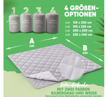 Produktbild Welldora Opticlima Allergiker Bettdecke einteilig ganzjährig