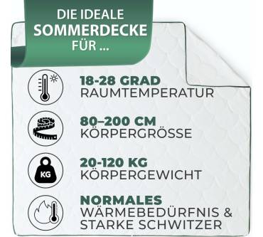 Produktbild Welldora Sommerdecke aus Wildseide kühlend