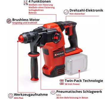Produktbild Einhell TP-HD 36/30 Li BL +4