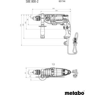 Produktbild Metabo SBE 800-2