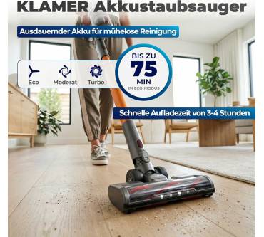 Produktbild Klamer Akkustaubsauger 460