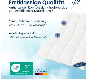 Produktbild DormiGood Premium Mikrofaser Ganzjahresdecke