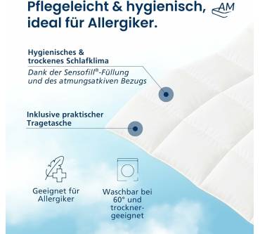 Produktbild DormiGood Premium Mikrofaser Ganzjahresdecke