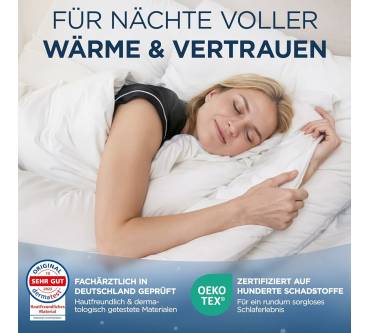 Produktbild Samthus Federdaunen Decke Mjuka