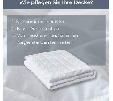 Produktbild Degrees of Comfort Gewichtsdecke