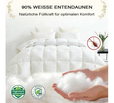 Produktbild Degrees of Comfort Luxus Bettdecke 90% Daunen - Ganzjahresdecke
