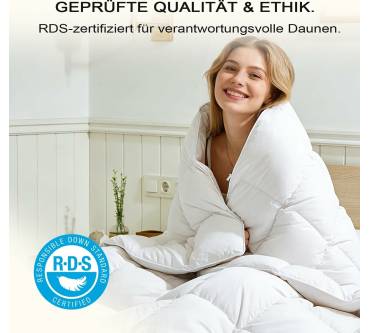 Produktbild Degrees of Comfort Luxus Bettdecke 90% Daunen - Ganzjahresdecke