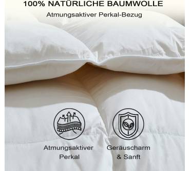 Produktbild Degrees of Comfort Luxus Bettdecke 90% Daunen - Ganzjahresdecke