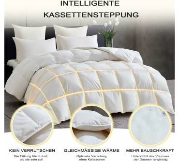 Produktbild Degrees of Comfort Luxus Bettdecke 90% Daunen - Ganzjahresdecke