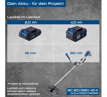 Produktbild Scheppach BC-BCH380/40-X
