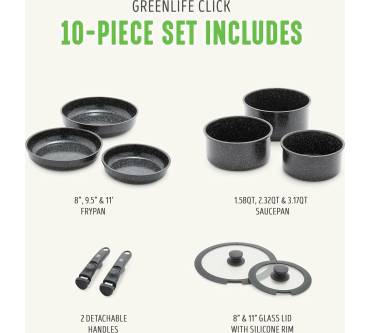 Produktbild Greenlife Keramik Kochgeschirr-Set (10-teilig)