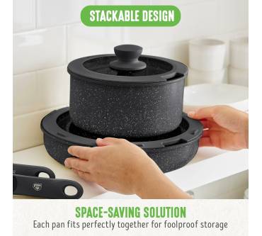 Produktbild Greenlife Keramik Kochgeschirr-Set (10-teilig)