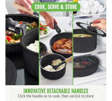 Produktbild Greenlife Keramik Kochgeschirr-Set (10-teilig)