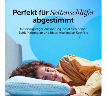 Produktbild Cloudpillo Plus Verstellbares Memory Foam Kissen