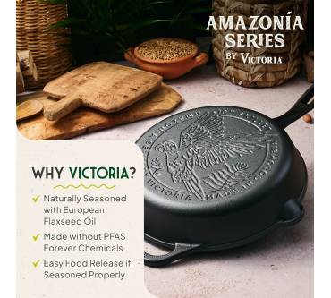 Produktbild VICTORIA Amazonia Gusseisenpfanne